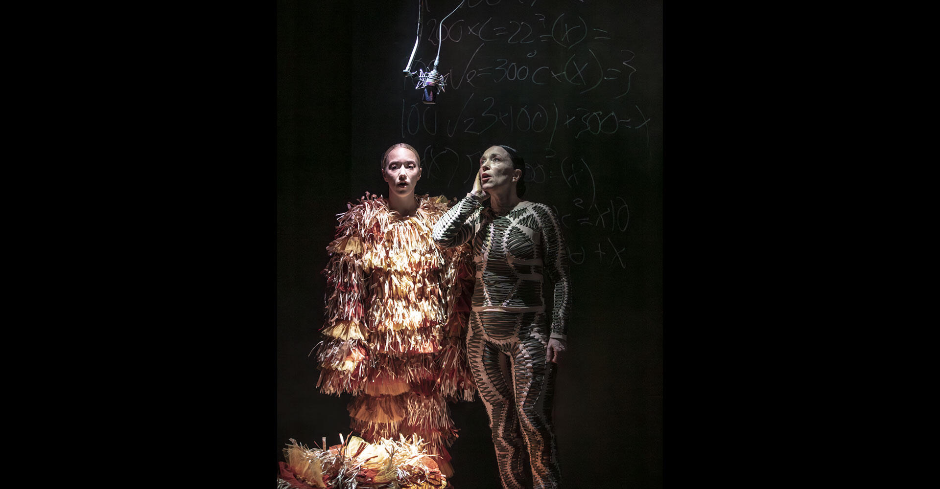 Föreställningsfoto Skönheten i kaos