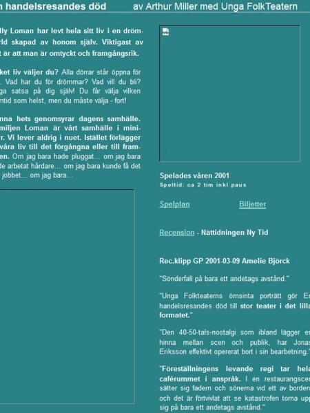 En handelsresandes död