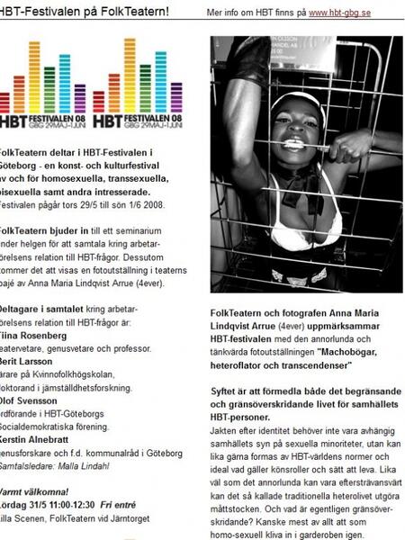 HBT-Festivalen på FolkTeatern!