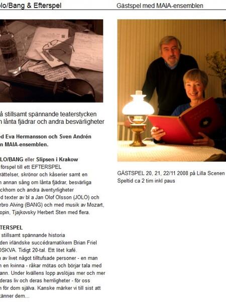 Jolo/Bang & Efterspel