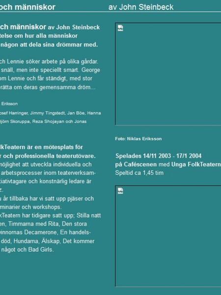 Möss och människor