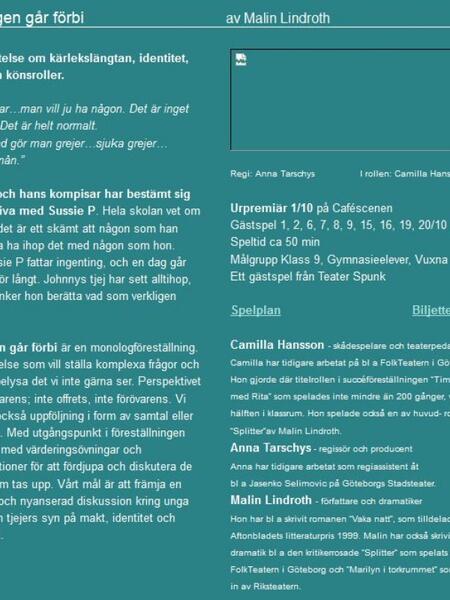 När tågen går förbi