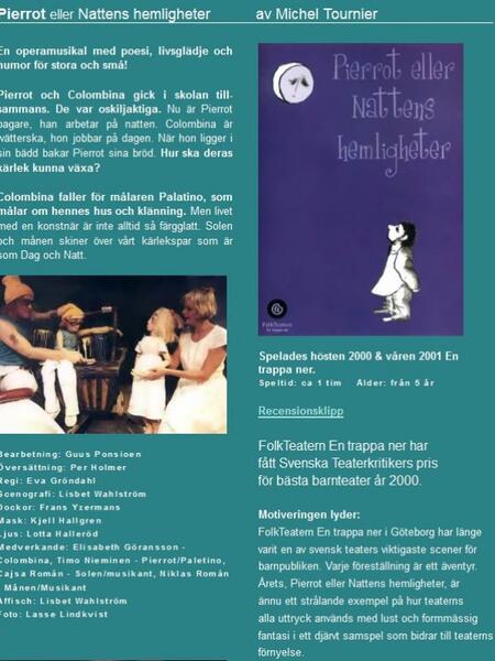 Pierrot eller Nattens hemligheter