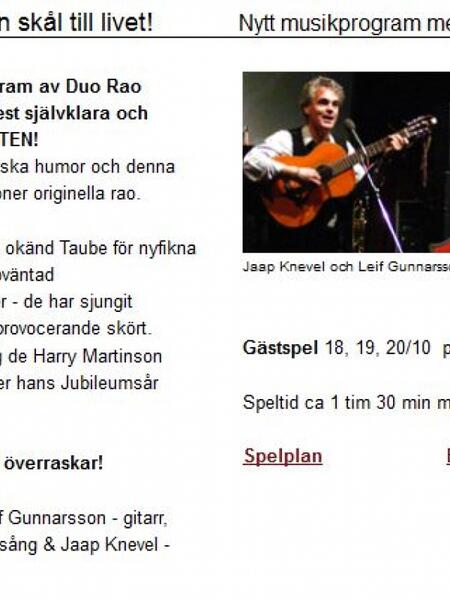 Vi möts, vi föds, en skål till livet!